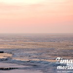 Zima nad morzem - Bałtyk skuty lodem