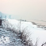 Zima nad morzem - Plaża zimą