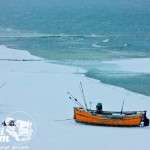 Zima nad morzem - Plaża zimą w Rewalu